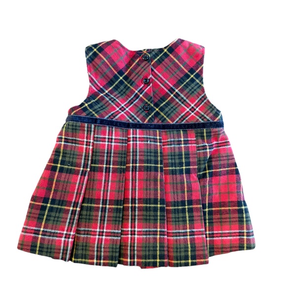 NWTOshKosh B'gosh Baby Girls Red Plaid Christmas Dress
Size: 0-3 Mos. - Picture 2 of 3